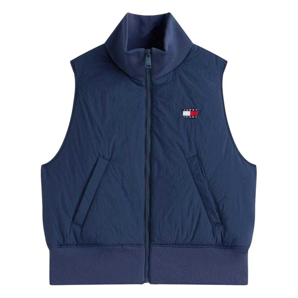 Tommy Jeans Womens/Ladies Flag Vest / Night Navy